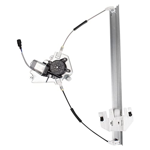 Image of TRQ Front Driver Side Power Window Motor and Regulator Assembly with Direct to Glass Mount Power Compatible with 2006-2007 Jeep Liberty
