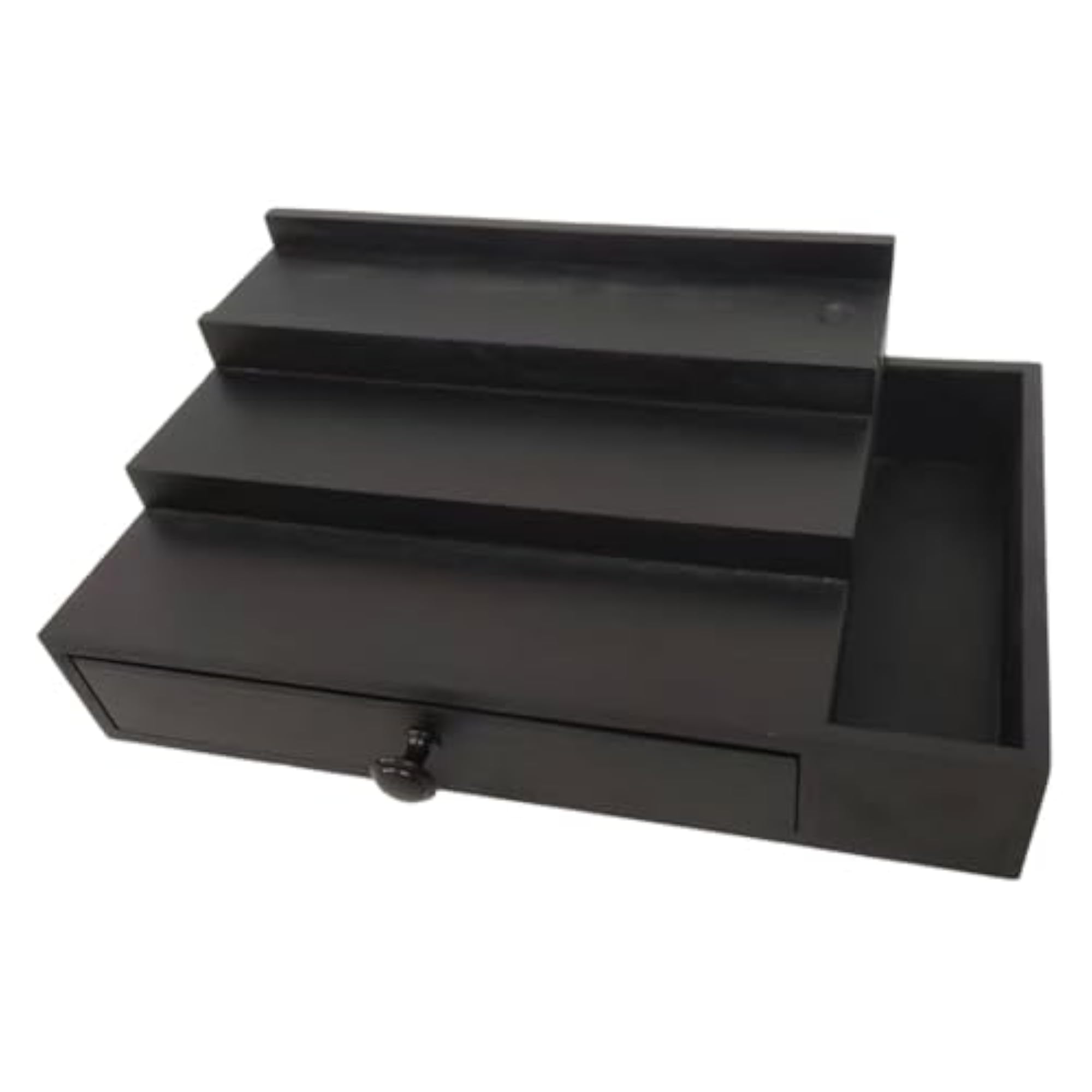 Men's Multifunctional Wooden Storage Rack for Jewelry and Makeup