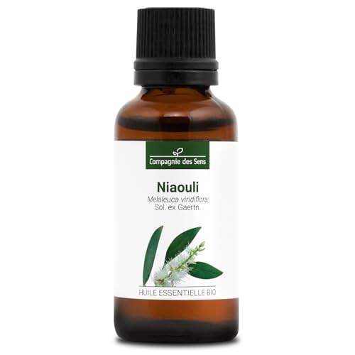 NIAOULI (Melaleuca viridiflora) BIO - 30mL - Huile Essentielle de Qualité Premium - 100% Pure, Naturelle, garantie ChromaCert® - Chémotypée & Intégrale