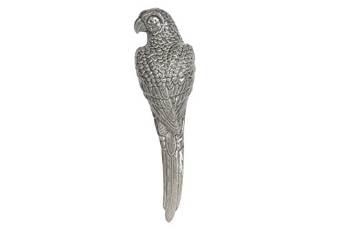 Ceramic Wall Hanging GREY PARROT by Gisela Graham