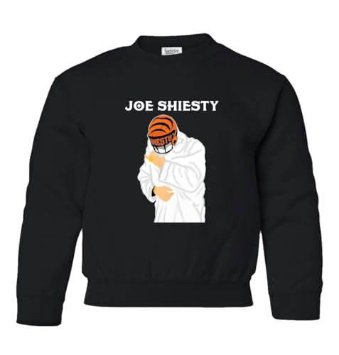 Burrow Shiesty Robe Cincinnati Sports Fans Youth Crewneck Sweatshirt