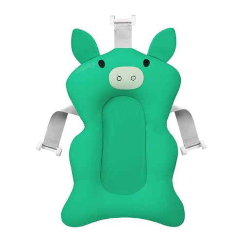 Image of Baby Bath Seat Support Net Soft Infant Bathing Seat Support Mat Suspension Shower Pad Adjustable Non-Slip Newborn Bathtub Sling Mat Baby Sink Bather Tub Shower Net Bathtub Sit Up Mesh 0-7 Month