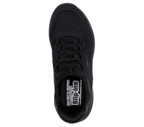 Skechers Bambino Slip-Ins: Bounder - Brisk-Burst Sneaker In Nero, Taglia 36.5, Lavabile In Lavatrice - 3