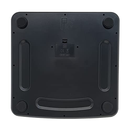 Taylor Digital Bath Scale With Antimicrobial Surface Protection, Bathroom Scale For Body Weight, 400 Lbs. Black #TOP5
