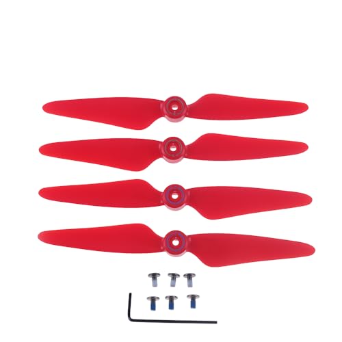 1 Sets Red F7 Propellers Compatible with Bwine F7 GB2 F7 SJRC F7S F7 4K 9800FT RC Quadcopter Drone