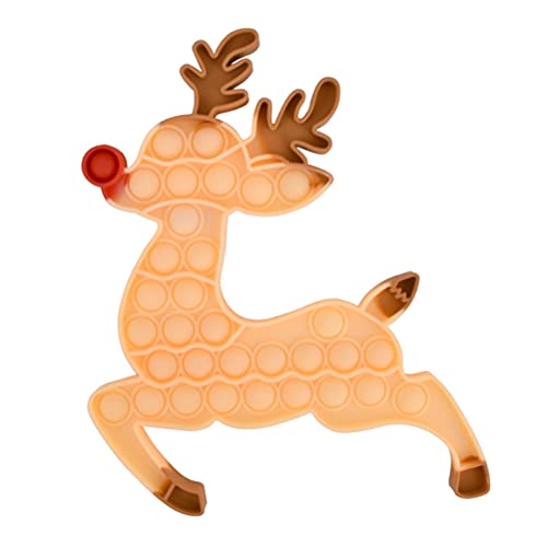MasYosh Christmas Pop it Toy, Pop Bubble Fidget Sensory Toy, Jouets Anti-Stress, TDAH, Anxiété, Soulagement du stress, pour Enfants et Adultes Cover