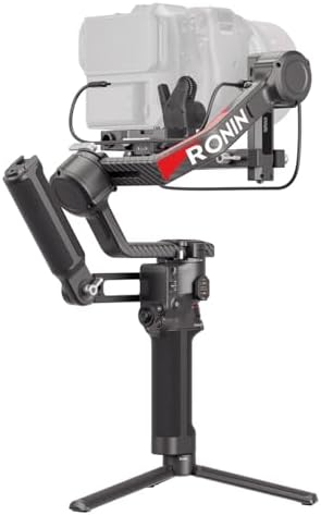 dji RS 4 Pro Pack 3-Axis Stabilizer for DSLR and Cinema Cameras Canon/Sony/Panasonic/Nikon/Fujifilm, with Native Vertical Recording, 10lb Payload, Image Transmitter and Focus Pro Motor