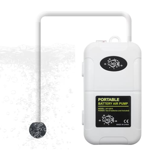 YQMIGU Small Air Pump for Fish Tank 6 Gallons, Aerator