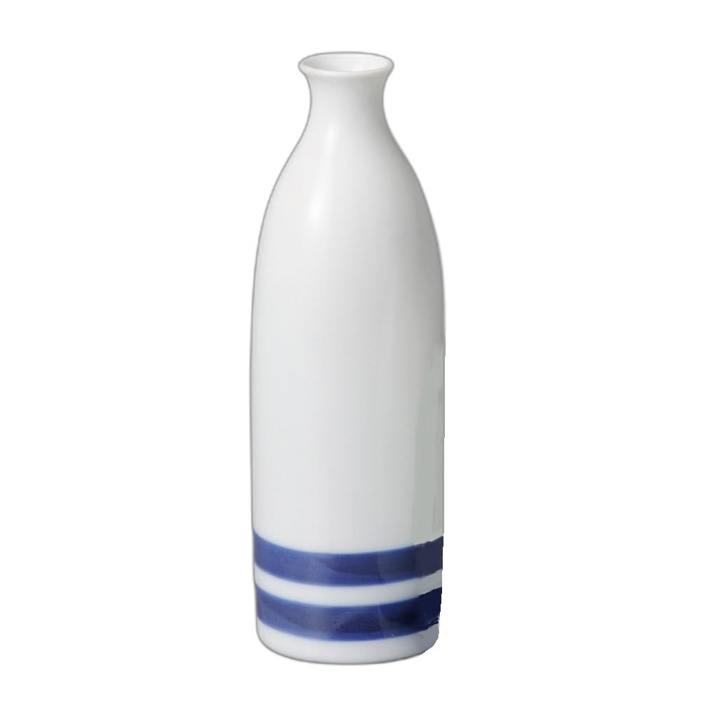 Amazon｜白磁二本線1.5号徳利 [ 5.6×17.2cm・280cc ] | 徳利