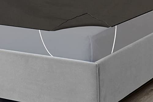 Image of The Furnishing Tree Mattress Protector /Waterproof Bedsheet Size WxL 60x78 Inches Queen Size Polyester Military