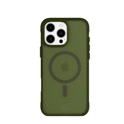 Image of Tech21 EvoArmor for iPhone 16 Pro Max Compatible with MagSafe - Impact Protection Case 21x Military Standard Tested in Green