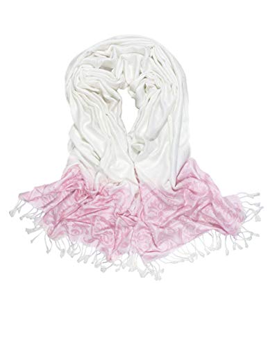 Dahlia Women's Rayon Scarf Shawl - Reversible Design