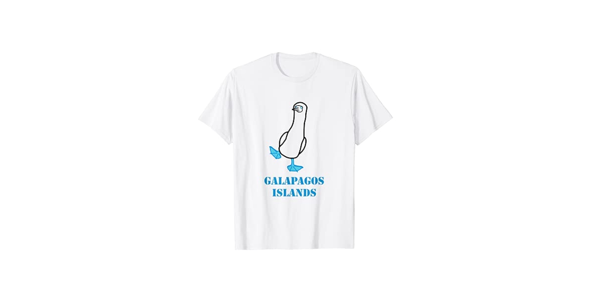 Amazon | ガラパゴス諸島:ブルーブービーバード Tシャツ | T