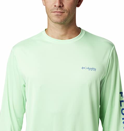 Columbia PFG Terminal Tackle Destination Manga Comprida, Chave de Proteção Solar, Chaves Oeste/Flóri