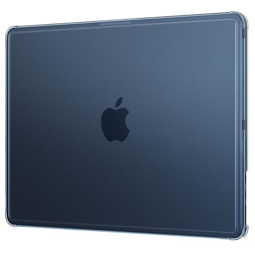 Image of EooCoo Reinforced Anti-Crack Case for MacBook Air 13 inch,M5-M2 2026-2022 | True-to-Device Matte Texture, Anti-Fingerprint, Perfect Fit, Hard Shell Laptop Cover for MacBook Air 13.6 inch