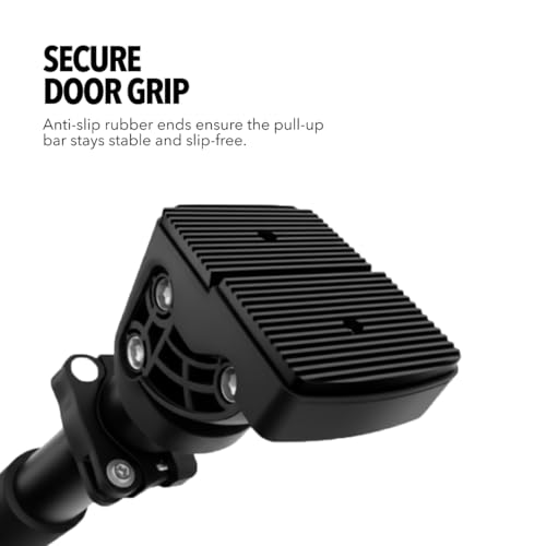 Image of Boldfit Pull Up Bars For Home Workout -Chin Up Bar Gym Accessories for Men Door Way Adjustable Hanging Rod Without Screw, Anti-skid Grip, Strength Training Exercise Bar