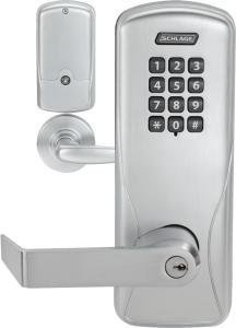 Schlage CO100 MS70KP RHO 626BD Electronics Security Lock Rhodes for 09663 10072 Mortise Less SFIC Cylinder