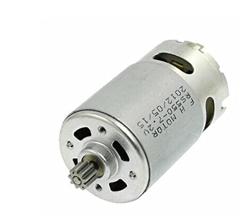 Motor RS550 14.4V para solucionar la pérdida de fuerza en taladros inalámbricos con 12 dientes