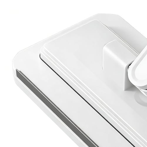 Miniatura 7 de Fregona Con Sistema De Sujeción A Presión, Fregona Sin Lavarse Las Manos Con Paños De Microfibra Reutilizables Y Clip De Fregona Para Limpieza En Húmedo Y Seco, Hogar, Cocina, Baño