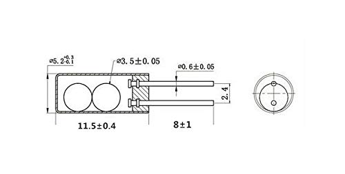 lc lictop electronics metal ball tilt shaking position switches sw-520d vibration switch 20pcs