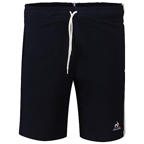 Le Coq Sportif Men's Classic Shorts, Sky Captain/New Optical White, X-Small