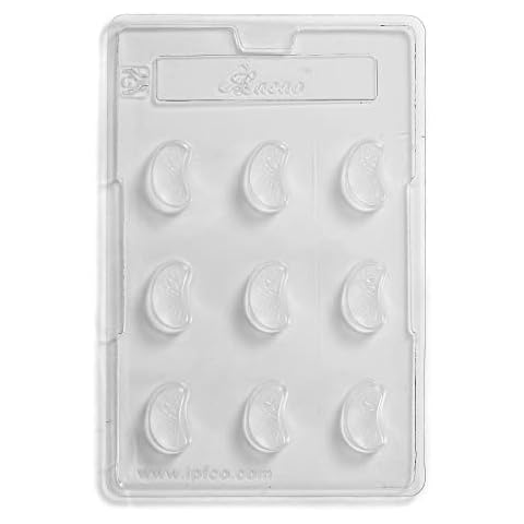 Cacao Molde de Chocolate de 9 cavidades con segmentos Naranjas Cover