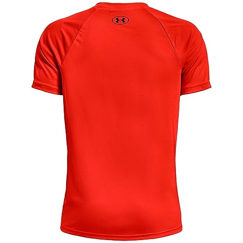 Image of Under Armour Boys' Tech Hybrid Printed Fill Short-Sleeve T-Shirt