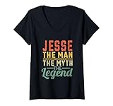 Photo Gallery donna jesse the man the myth the legend nome jesse maglietta con collo a v Photo Gallery donna jesse the man the myth the legend nome jesse maglietta con collo a v