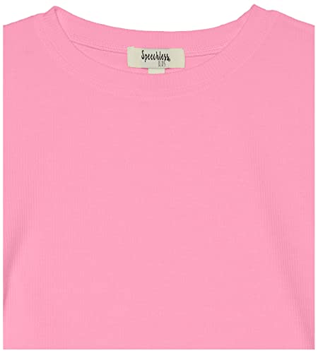 Speechless Girls' Rib Knit Flutter Sleeve Top2