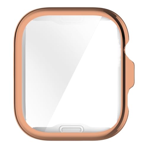 Coque complète TPU pour montre Fit 4 Pro antichoc rose gold
