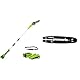 Greenworks Akku Hochentaster, 20 cm Blattlänge, 8 m/s Kettengeschwindigkeit, 40V 2Ah Akku & Ladegerät+ Greenworks 20cm Führungsschiene für Kettensäge