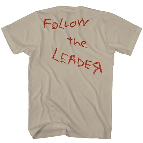 Korn Men's Follow The Leader T-Shirt Sand | Officially Licensed Merchandise2