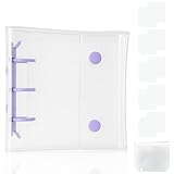 シール帳 女の子 透明 バインダー 剥がせる 手帳 a8