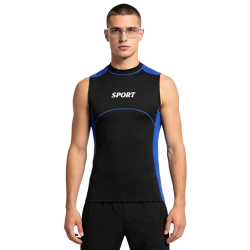 Moily Wet Suits Hombre para Natación, Snorkel, Buceo, Surf - Chaqueta de Neopreno con Cremallera Frontal miniatura 1