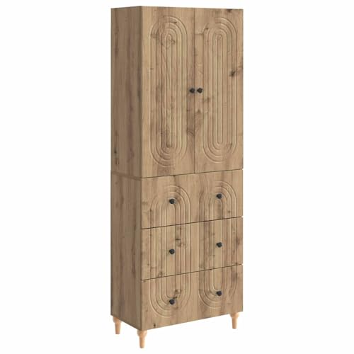 Juego de armarios de madera de 2 piezas modular de 66x34,5x90 cm para dormitorio 2