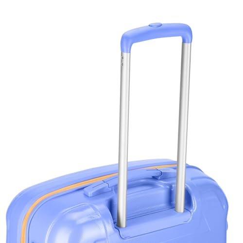 Image of Skybags Graphiq Check-in 66 cm(Medium) Polycarbonate 8 Spinner Wheels Trolley Bags for Travel Hard Case Luggage, Lightweight Bag with TSA Lock & Scratch Resistant with 5 Years Warranty (Persian Blue)
