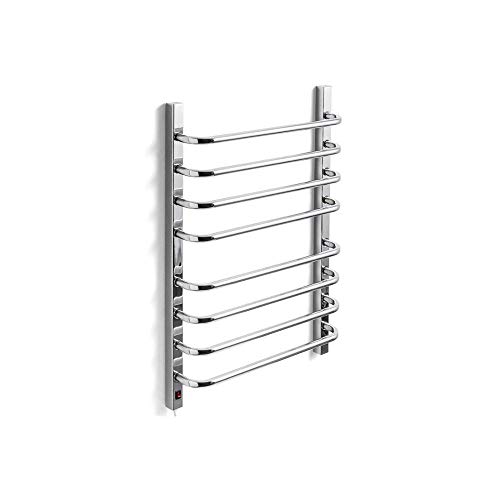 Toalheiro Térmico 220v para 2 Toalhas Fio Lado Esquerdo Cromado