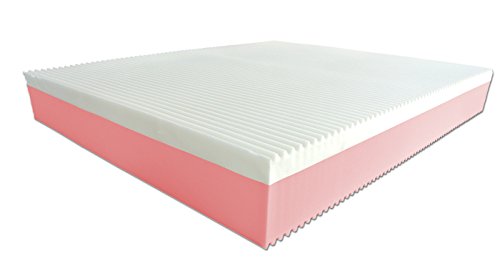 Baldiflex Matelas 100x200 Symphony 18 + 6, épaisseur 25 cm, Mousse de mémoire de 6 cm, Ergonomique, Anti-acarien, Non déhoussable, revêtement en Silver Safe