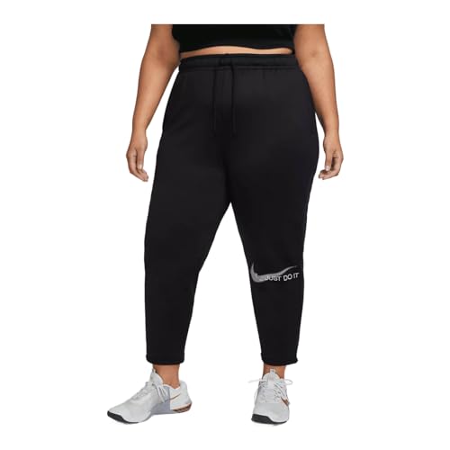 Nike Women’s Plus Therma-FIT All Time GX Pants Standard Fit (US, Alpha, 1X, Plus, Regular) Black