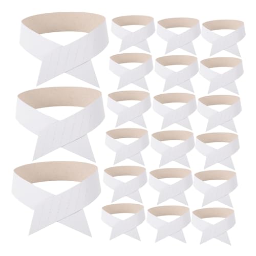 Didiseaon Men's Collar Stays 200pcs Paper Collar Inserts Dress Shirt Support Brace Stiffener Extendable
