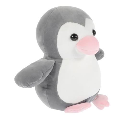 BESTonZON Peluches de de Suave y Esponjoso Muñeco de Peluche Decorativo para Hogar Cojín Acogedor para Cumpleaños y Regalos Festivos Color Gris