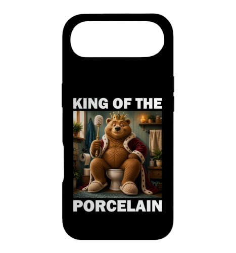 King of the Porcelaine�g�C���̉��l �N�} �g�C�� ���[���A �ʔ����p�p �V���c �X�}�z�P�[�X iPhone Air �p