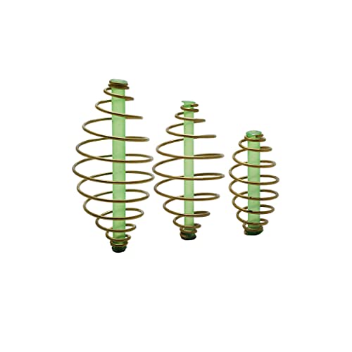 SUIOPPYUW 2 Satz von Angeln Spring Feeder Bait Cage Methode Salzwasser Tackle S – Bild 6