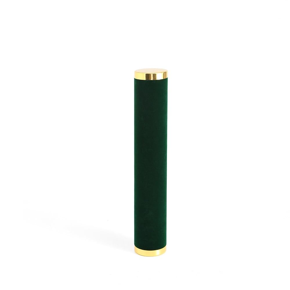 Espositore gioielli Espositore for gioielli in legno a doppio strato rimovibile Per conservare ed esporre i gioielli(Green)
