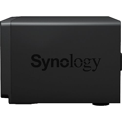 Image of Synology DiskStation DS1823xs+ NAS Server with Ryzen 3.35GHz CPU, 32GB Memory, 96TB HDD Storage, 1TB M.2 NVMe SSD, 1 x 10GbE LAN Port, DSM Operating System