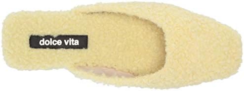 Dolce Vita Women's Saydee Slipper, Limon Plush, 6 | Image 4