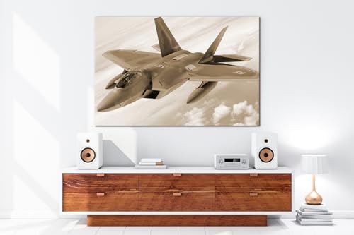 Avion militaire tableau encadré bois idée cadeau idéal pour passionné aviation