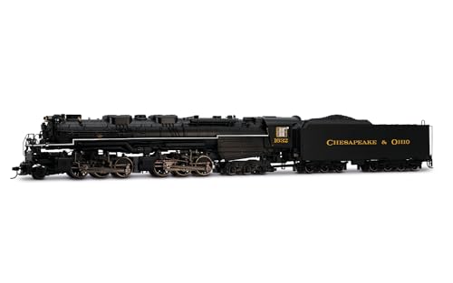Rivarossi HR2951S Cheseapeake Ohio Articulated steam Locomotive 2-6-6-6 Allegheny 1632 with DCC Sound decoder
