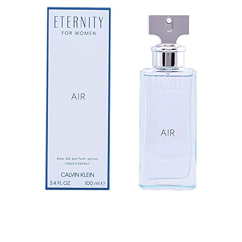 Calvin Klein Eternity Air Eau de Parfum Floral Women's Perfume With Notes of Grapefruit Oil, Black Currant, Peony & Cedarwood Long Lasting Fragrance 3.4 fl oz