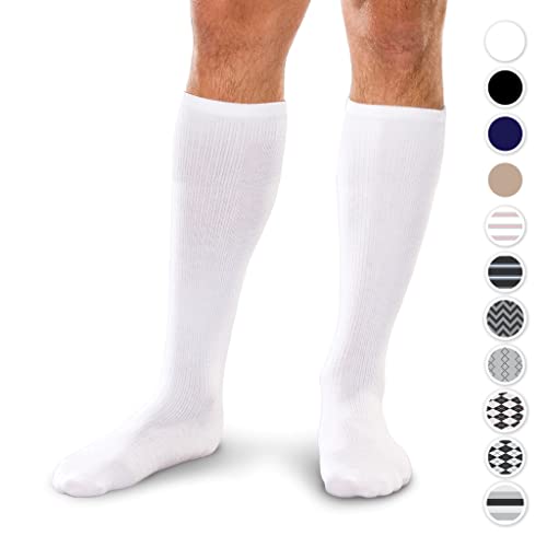 Core-Spun 15-20mmHg Mild Graduated Compression Support Knee High Socks2